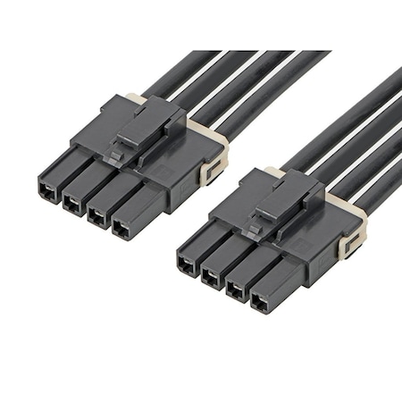 Molex Mega-Fit Female-To-Mega-Fit Female Off-The-Shelf (Ots) Cable Assembly, Single Row, 600.00Mm Length 2164001043